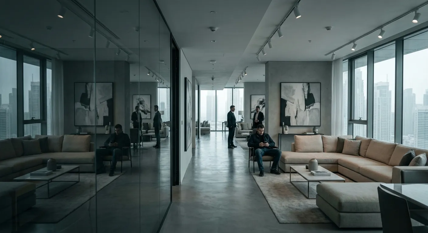 Empty apartment vs. furnished vision