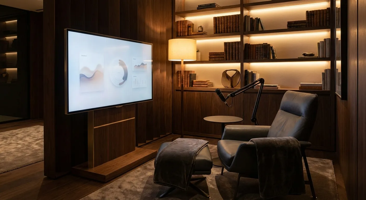 HomeVision installation at showroom