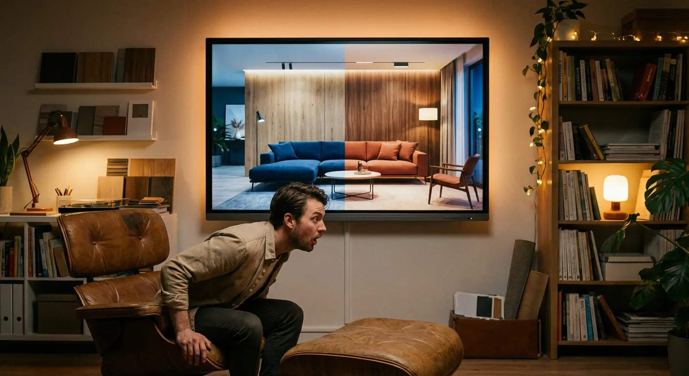 Buyer experiencing HomeVision